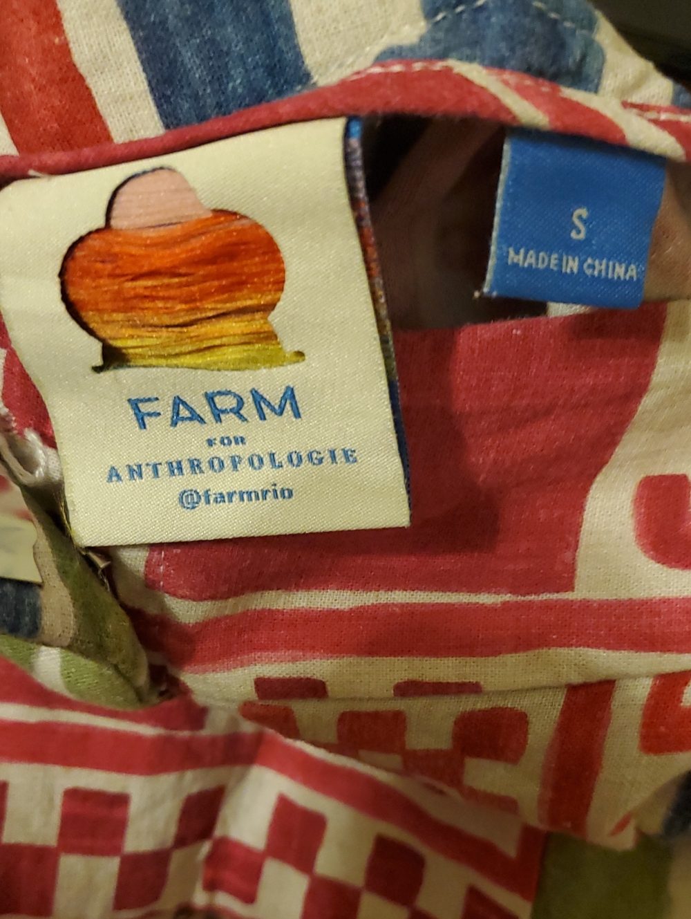 Farm Rio Cropped Wide-Leg Pants For Anthropologie Size Small - Picture 10 of 13